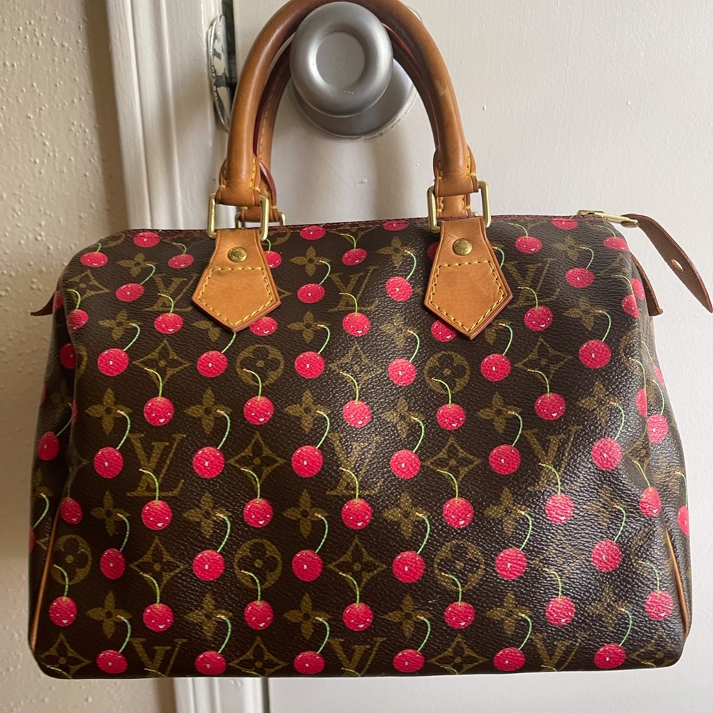Louis Vuitton Speedy 25 Cherry Limited Edition